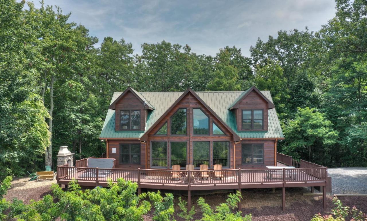 Вилла Champagne Chalet - Cuddleup Morganton Экстерьер фото